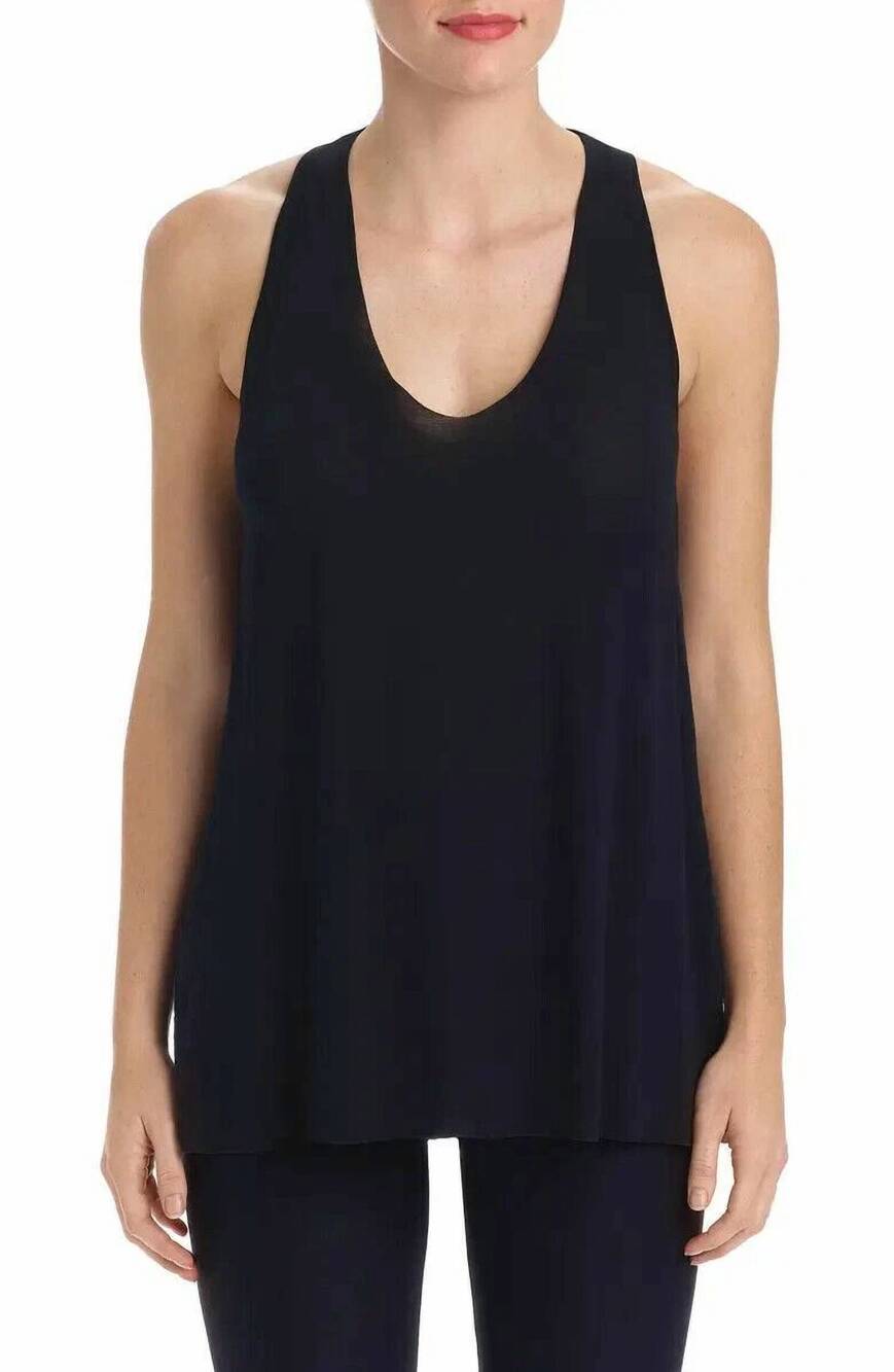 NEW COMMANDO whipser weight racerback tank in black